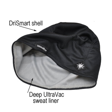 I tried No Sweat Hat Liners!   Find - This is a must have
