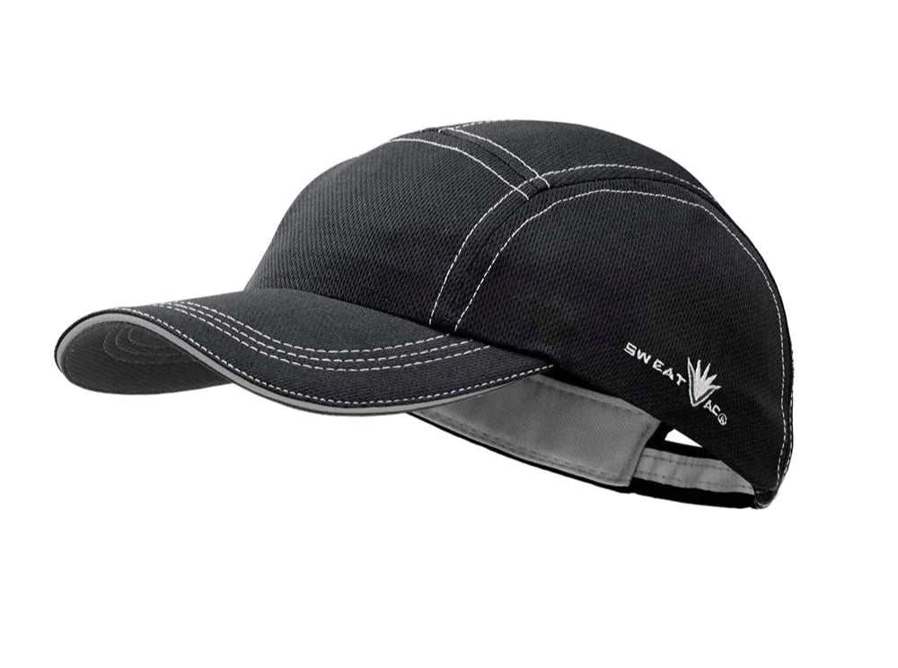 Running Hat with Contrast Stitching Sweatvac Performance Wear